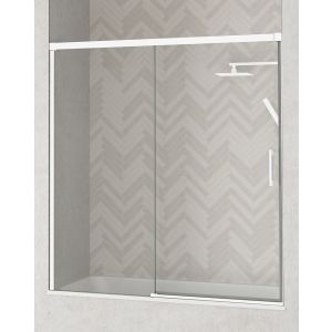 1 rede fixo de 1 porta da banheira | transparente - branco 160cm