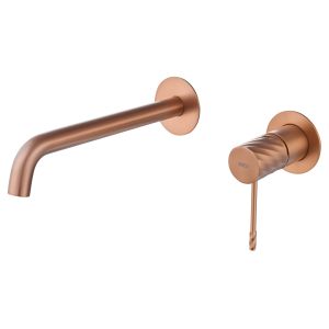 Misturador encastrado de lavatório bless ouro rosa escovado [ imex® ]