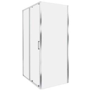 Cabine de duche yoro 80 x 100 x 185 cm prateado