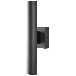 Candeeiro de parede LED para exterior koros preto