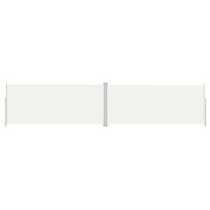 Toldo lateral retrátil 220x1000 cm cor creme