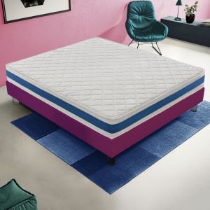 Colchão de espuma hr 150x190 alta densidade ortopédico rigidez h1