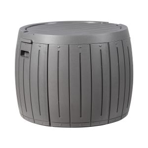 Caixa de arrumação prinos 56 cm 56 cm cinzento