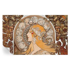 Papel de parede autocolante elegância zodiacal 416x254 tulup