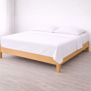 Lençol de cima branco cama 150cm - 100% aLGodão - donegal collections