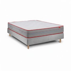 Conjunto luxury 200x90 somier e colchão molas