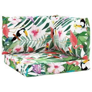 Almofadões p/ móveis de paletes 3 pcs tecido oxford multicor