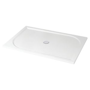Ondee - base de duche hestia - antiderrapante - 80x160cm - resina - branco