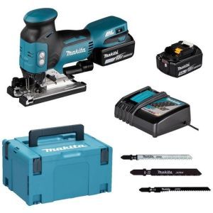Serra tico-tico 18v lxt (2x5,0 ah) em makpac - Makita djv181rtj