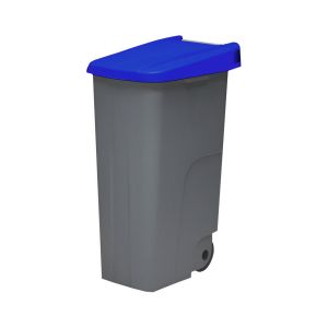 Contentor de reciclagem denox 110l azul fechado - 420x570x880 mm