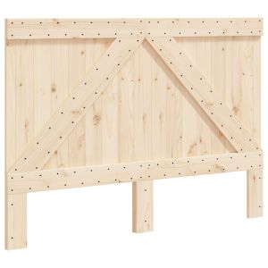 vidaXL cabecero de madera maciza de pino 140x104 cm