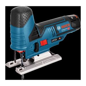 Serra vertical Bosch professional gst 12v-70 + 2 baterias gba 12v-40 3.0ah