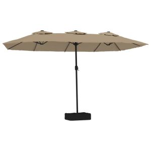 Helloshop26 - sombrinha dupla com LED - 449 x 265 cm