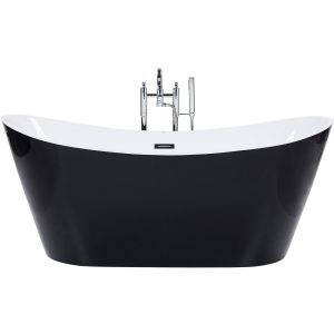 Banheira autónoma antigua 1600 x 760 mm preto