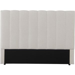 Cabecero de tela texturizada <<val thorens>> - beige - 160 cm