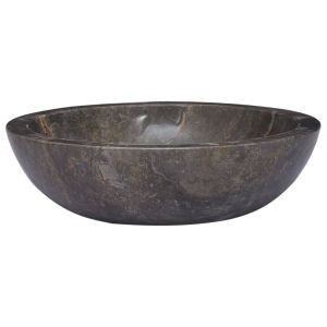 Lavatório ø40x12 cm mármore cinzento pt8923