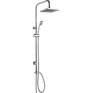 New constellation columna de ducha sin mezclador cromada