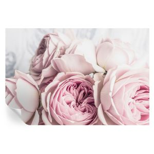 Papel de parede autocolante rosas cor-de-rosa 104x152 tulup
