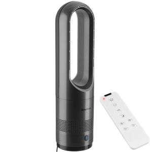 Tectake ventilador de torre, 80° oscilación, com temporizador, antracite