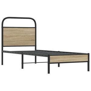 vidaXL estructura cama sin colchón 75x190 cm madera contrachapada