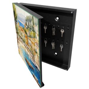 Caixa para chaves de vidro 30x30x5, abertura à esquerda tulup