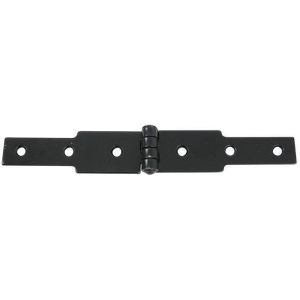 Dobradiça convexa 30x30 2xl100mm preta