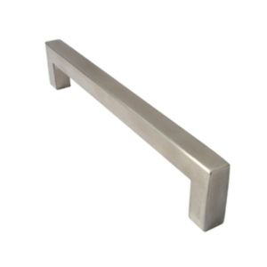 Puxador de aço inoxidável de 128 mm, lote de 24