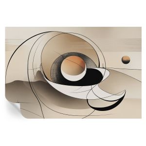 Papel parede adesivo abstração harmoniosa 104x152 tulup