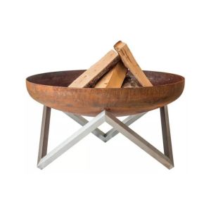 Braseiro yanartas aço corten/inox