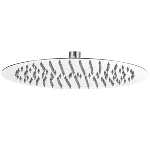 Cabezal de ducha - redondo - inox - diámetro 20cm - ultra-fino - ajuste 360