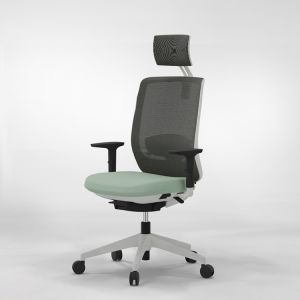 Actiu trim cadeira  ergonómica minty fresh - con cabezal