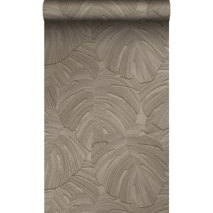 Origin papel de parede folhas tropicais cervina 53 cm x 10.05 m