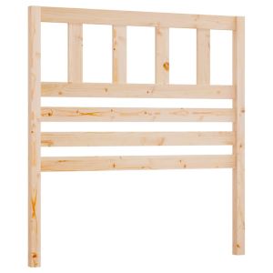 vidaXL cabecero de cama madera maciza de pino 81x4x100 cm