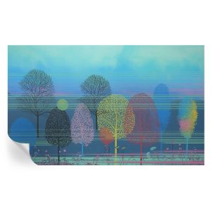 Papel de parede vinílico harmonia colorida 416x254 tulup