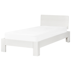 Cama madeira de pinho royan 90 x 200 cm branco