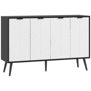 Aparador 120x35x77,4 cm Homcom, casa - móveis de armazenamento