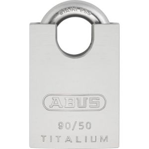 Cadeado - abus - 90rk/50 - manilha protegida - cilindro intercambiável - pr