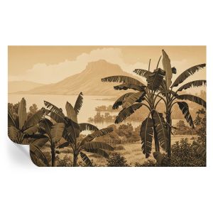 Papel de parede adesivo panorama tropical 416x254 tulup