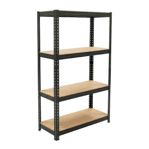 Brace 75 - estante metálica 150x73x30 cm 4 prateleiras 700 kg metal mdf