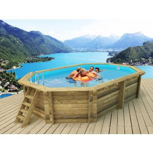 Piscina de madeira "seychelles" - 4,00 x 3,00 x 1,20 m