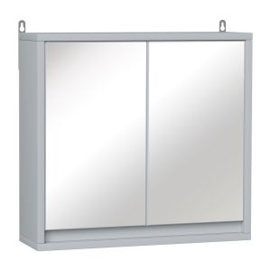 Armário de banheiro com espelho