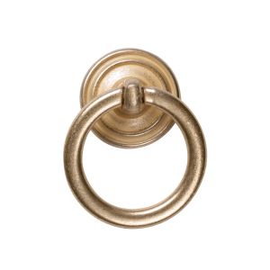 Puxador anel de ouro inca 32mm, lote de 36