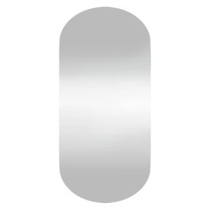 vidaXL espejo de pared vidrio ovalado 45x100 cm