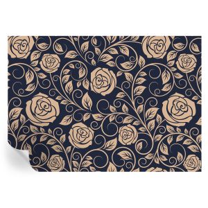 Papel de parede autocolante flores românticas 208x146 tulup
