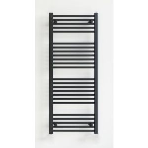 Radiador toallero  negro matte 122x45cm /  519w(dt=50k) / baño hasta 8 m2