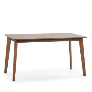 Mesa de jantar pomago 140x80 cm cor nogueira
