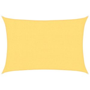 vidaXL toldo de vela hdpe beige 160 g/m² 2,5x4 m