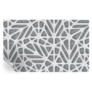 Papel de parede adesivo rede geométrica 416x254 tulup