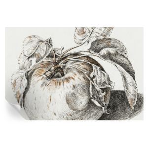Papel de parede autocolante folhas de maçã 104x152 tulup