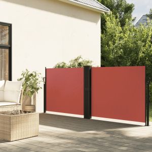 Toldo lateral retrátil 140x600 cm terracota egw760508